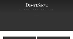 Desktop Screenshot of desertsnow.ae
