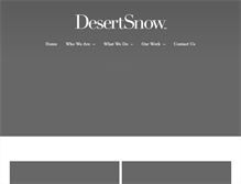 Tablet Screenshot of desertsnow.ae